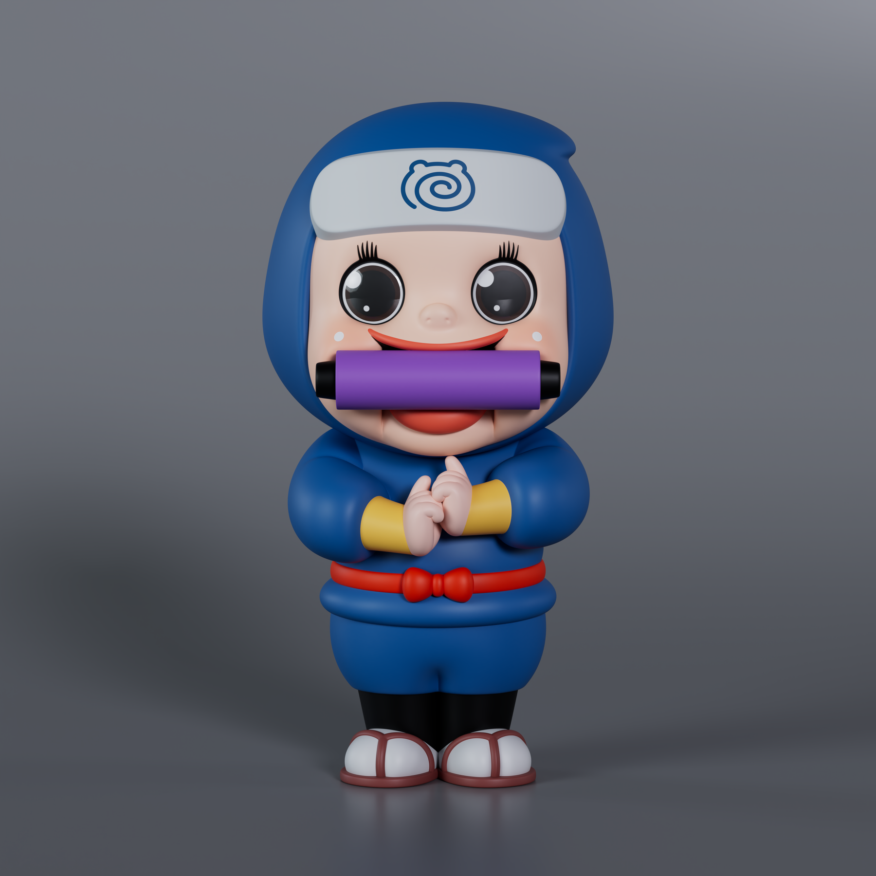 しょーちゃん 忍者 フィギュア(ブルーver.) – SOOTANG HOBBY