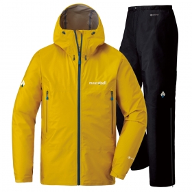 montbell/モンベル/ゴアテックスレインウェア上下セットMST（メンズ