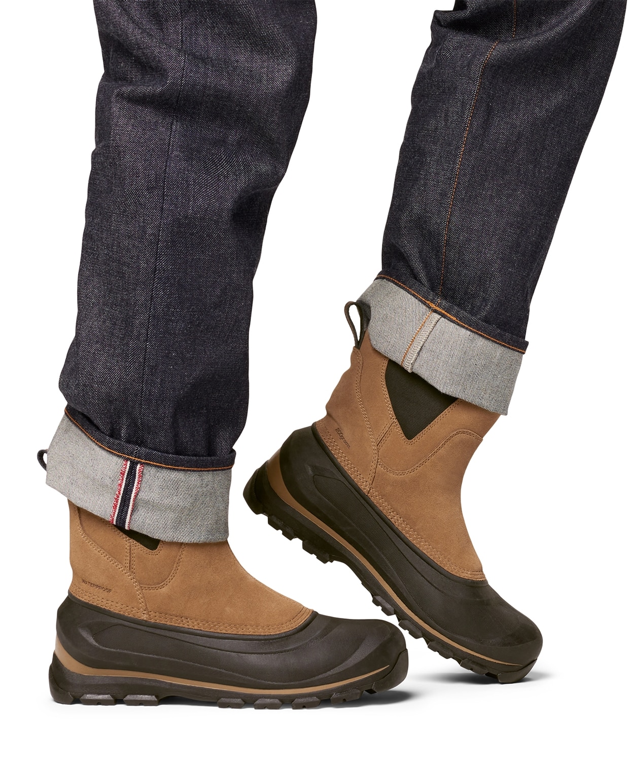 バクストン プルオンブーツ ウォータープルーフ(25 Delta Black