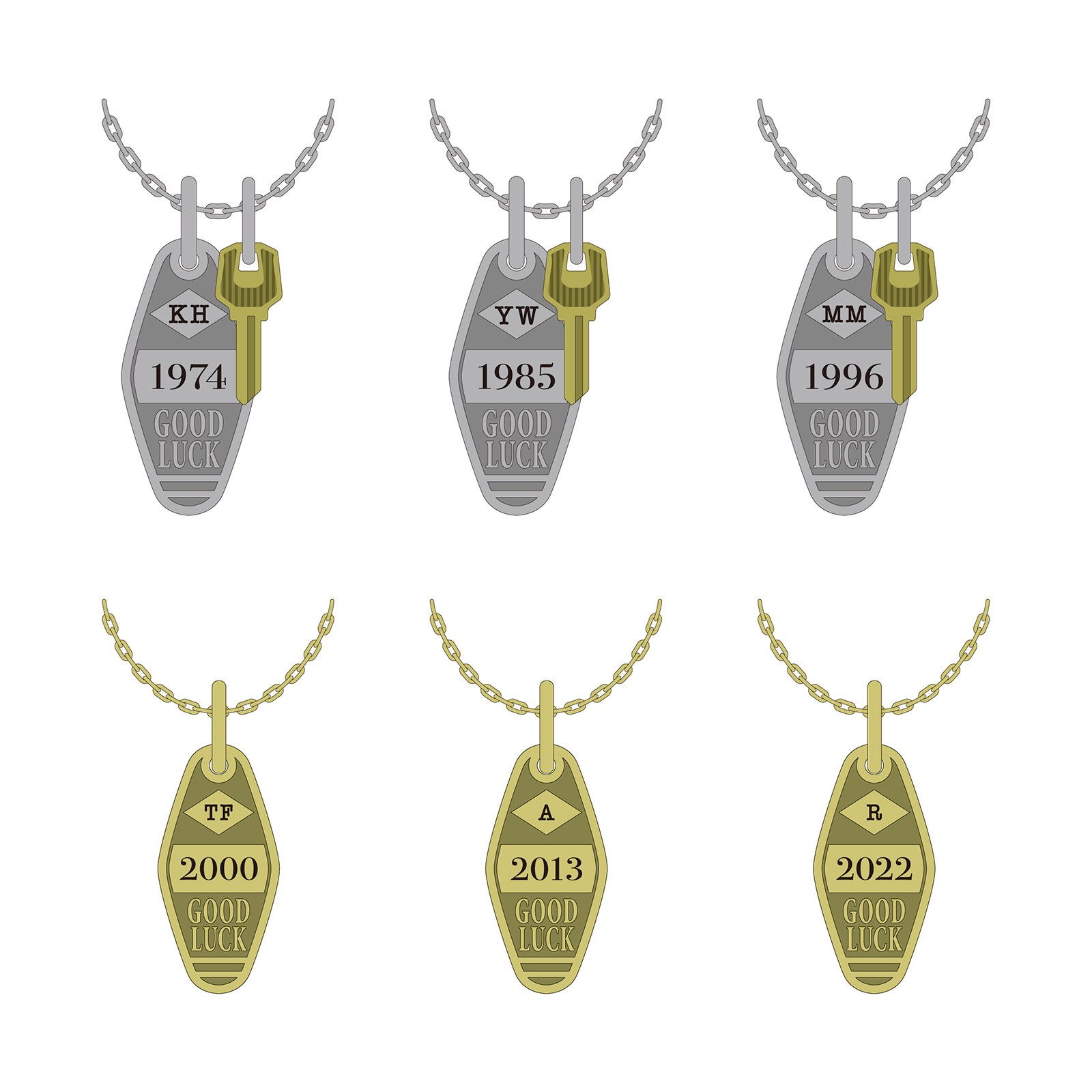 SYMPATHY OF SOUL（シンパシーオブソウル） Motel Key Necklace