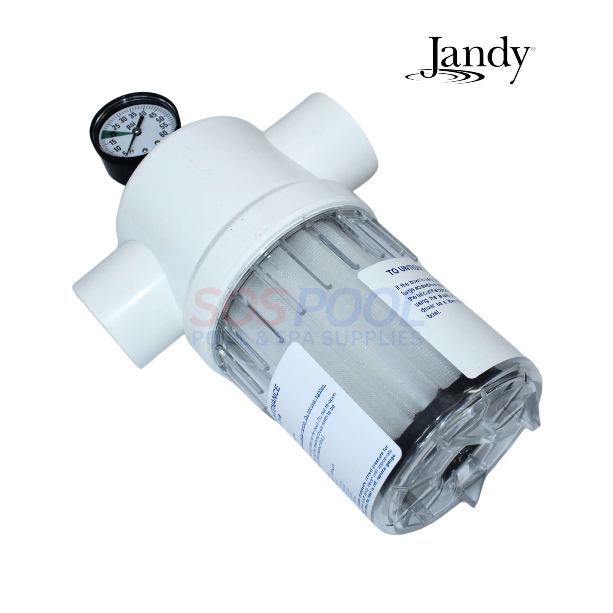 Jandy Energy Filter With Gauge For Ray-Vac Pro Series | 2888