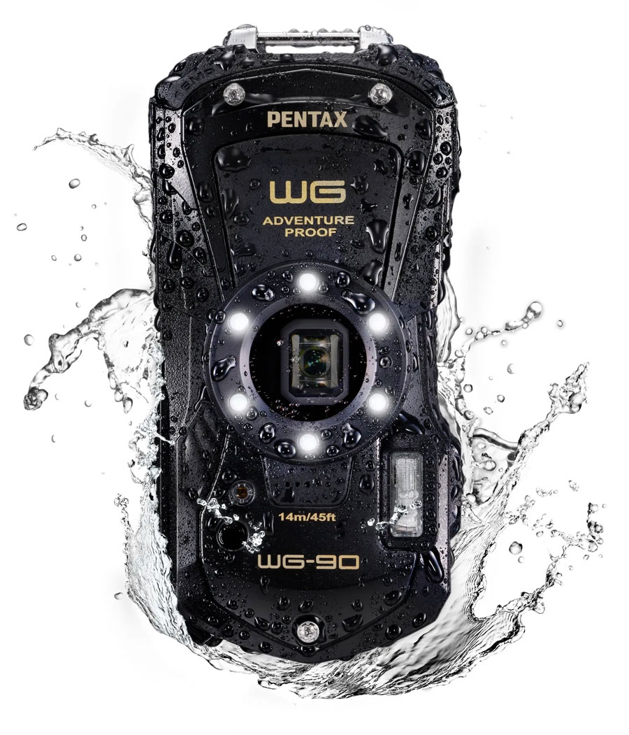 Ricoh Pentax WG-90 All-Weather Compact Digital Camera - Scuba