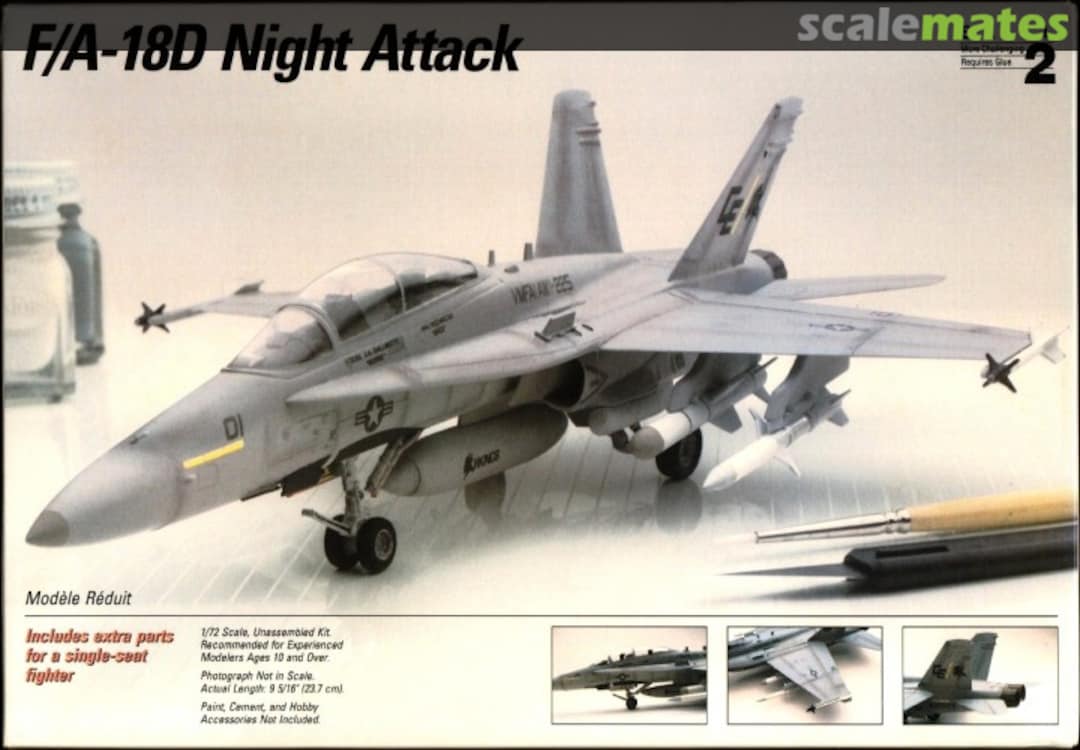 F/A-18D Night Attack, Testors 662 (1992)