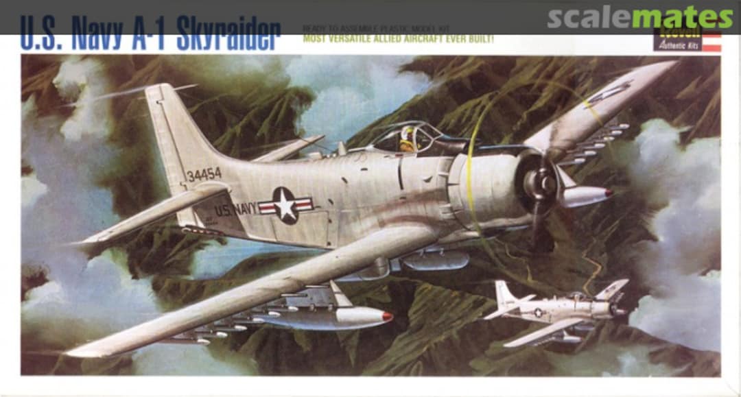 U.S. Navy A-1 Skyraider, Revell 0261 R0100 (1994)