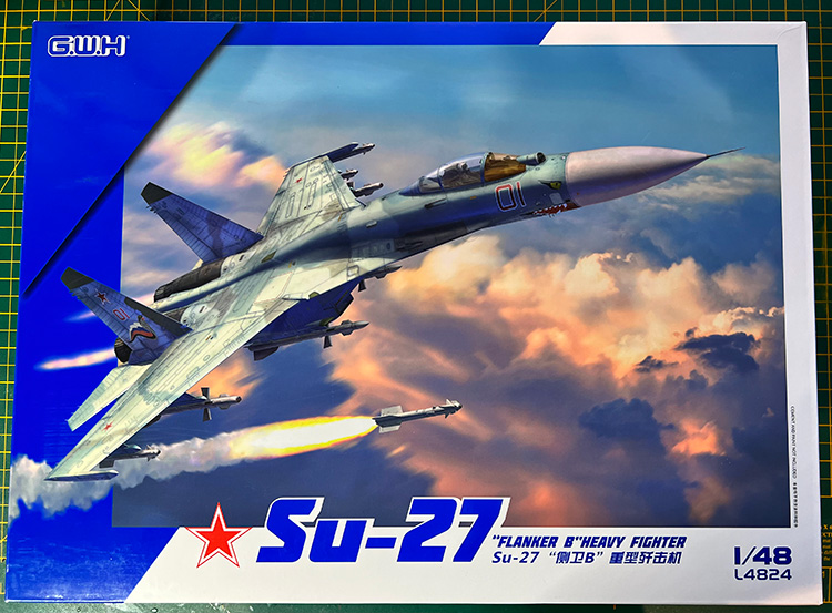GWH Sukhoi Su-27 Flanker B 1:48 - how to build