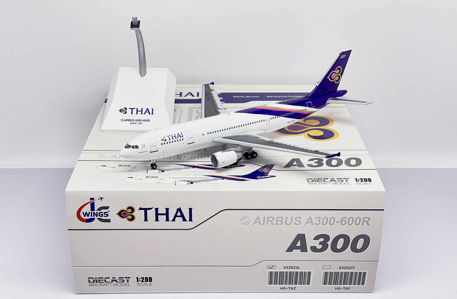 ScaleModelStore.com :: JC Wings 1:200 - XX20217 - Thai Airways