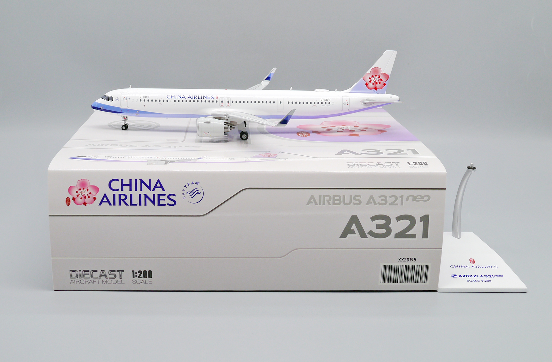 ScaleModelStore.com :: JC Wings 1:200 - XX20195 - China Airlines