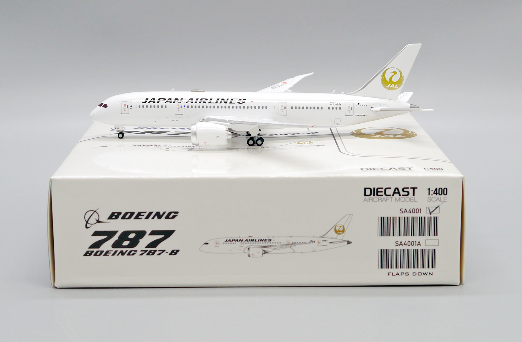ScaleModelStore.com :: JC Wings 1:400 - SA4001 - Japan Airlines