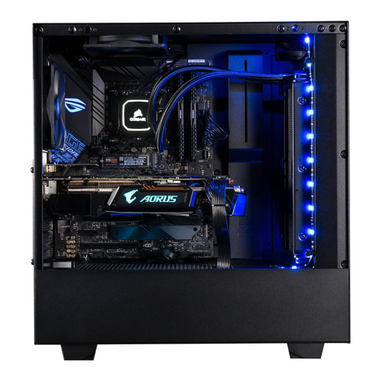 Overclocked Intel Core i7 9700K VR Ready Gaming PC with NVIDIA GTX