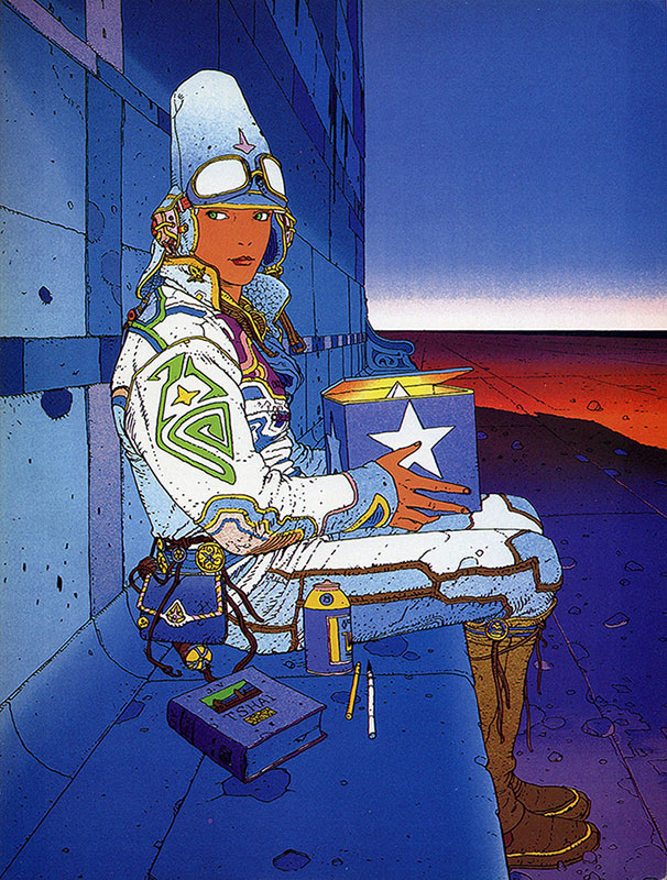 Jean Giraud - Moebius (8 May 1938 – 10 March 2012) - Sci-Fi-O-Rama