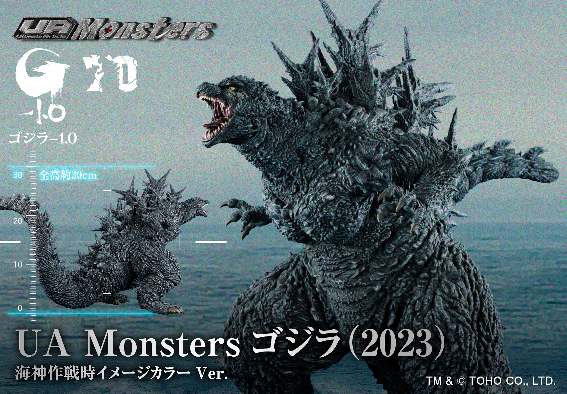 UA Monsters GODZILLA MINUS ONE Figures From MegaHouse | Godzilla