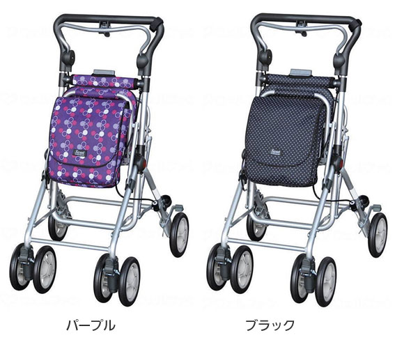 スイートレイ カゴ乗せ機能つきコンパクトシルバーカー | 快適空間