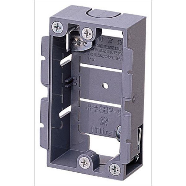 SBP-S 浅形パネルボックス（あと付けはさみボックス）: 電設用資材 - 蛙屋