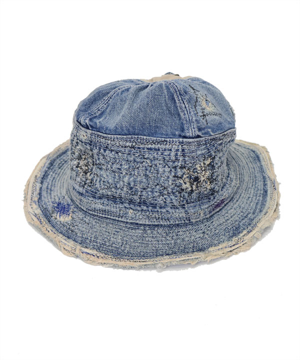 KAPITAL キャピタル 11.5オンスデニム老人と海HAT(クラッシュリメイク