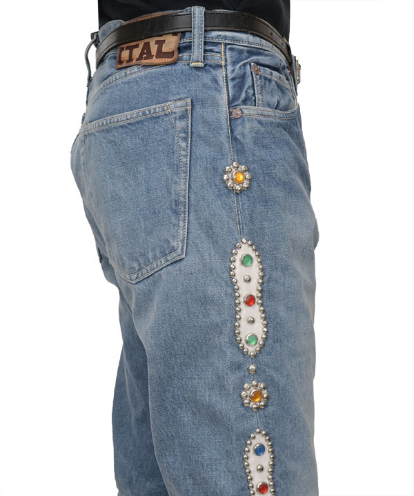 KAPITAL キャピタル 14オンスデニム 5P モンキーCISCO(スタッズ