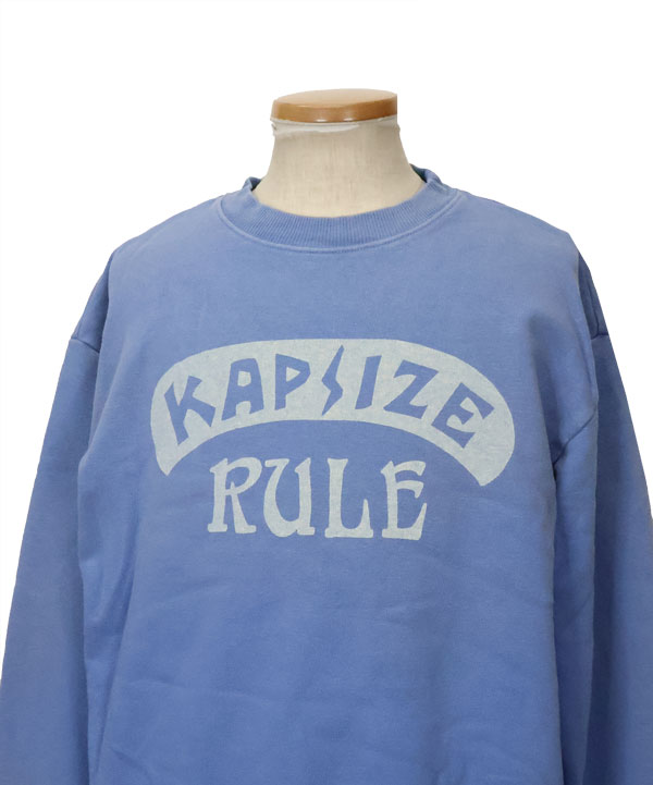 KAPITAL キャピタル 裏毛クルースウェット(KAPSIZE RULEpt) - SE7EN