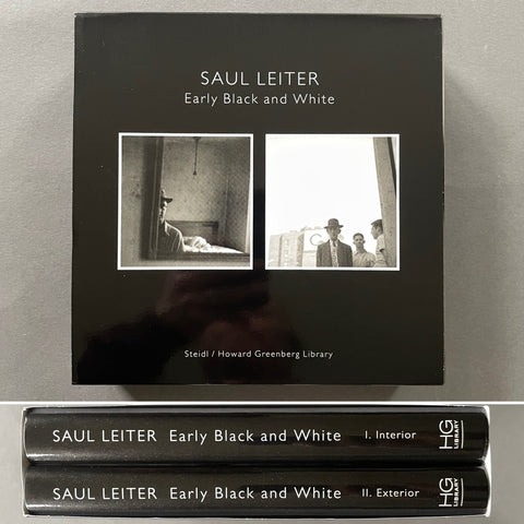Buy Early Black and White book by Saul Leiter 1st edition slipcase