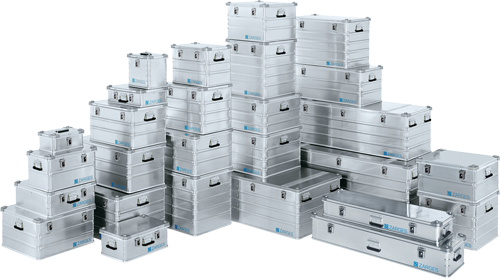 リッチなキャンプに！ZARGES社製アルミコンテナ｜摂津金属工業株式会社