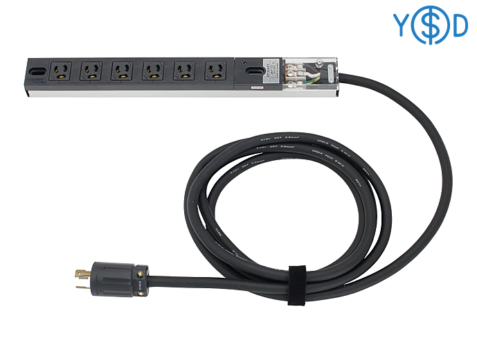 コンセントバー（100V 20A） DZ シリーズ DZ-1002006C｜19インチラック