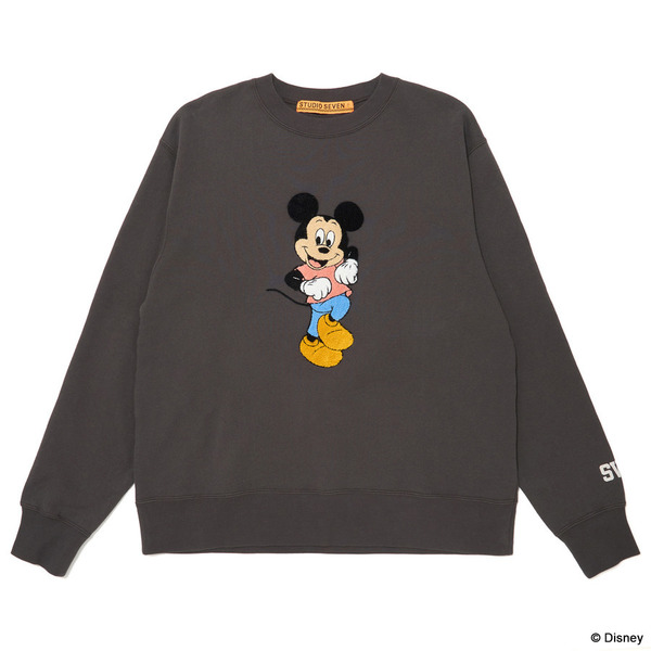Mickey Mouse Collection Crew Neck Sweat | STUDIO SEVEN (スタジオ