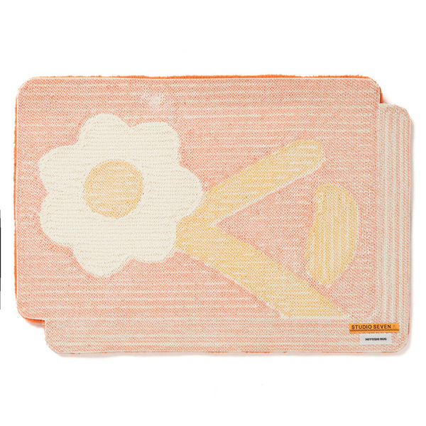 STUDIO SEVEN x MIYOSHI RUG Entrance Rug 7 Flower | STUDIO SEVEN