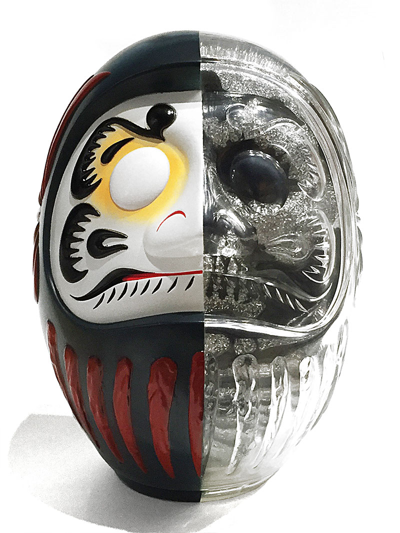DARUMA SKULL X-RAY FULL COLOR NAVY - SECRET BASE ONLINE STORE