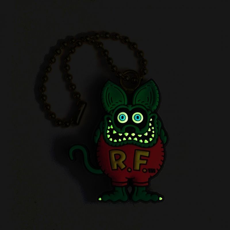 ORIGINAL MINI RAT FINK 3D RUBBER KEY HOLDER - SECRET BASE ONLINE STORE