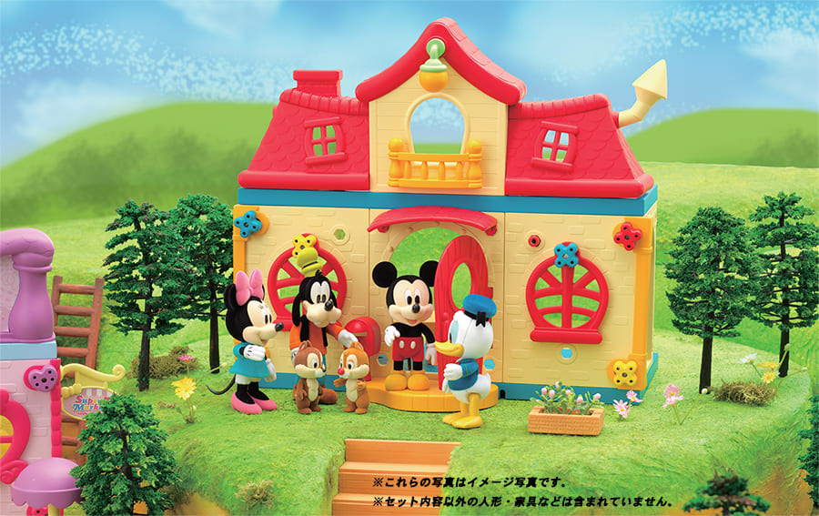 ディズニーキャラクター DIYTOWN ミッキーのおうち｜セガ