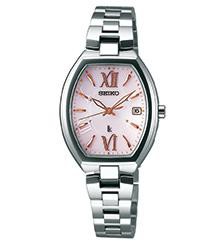 セイコー ルキア＞ソーラー電波シリーズより、 しなやかな女性らしさを