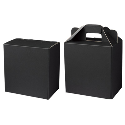手さげギフト箱 黒 236×156×325: ギフトボックス・外箱｜包装資材