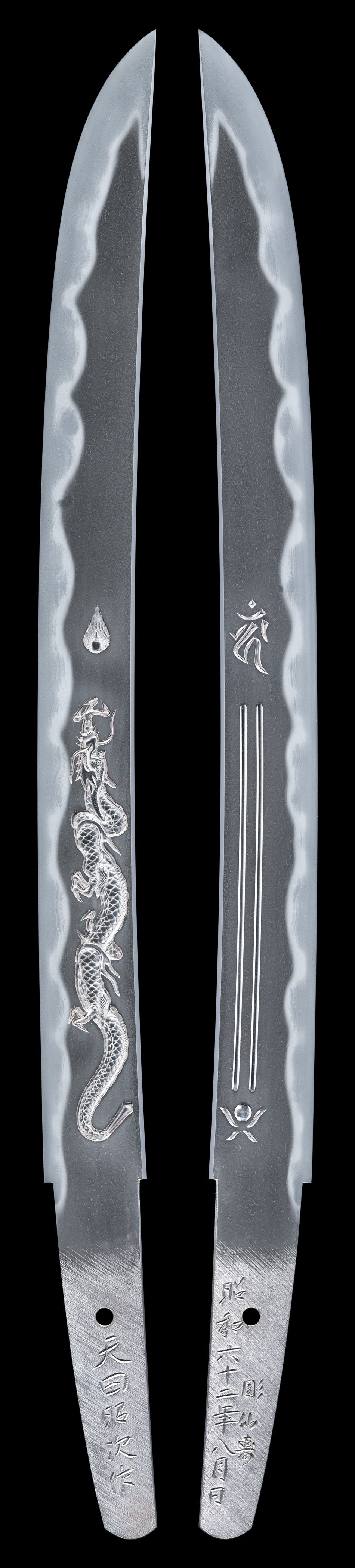 脇差 天田昭次作 彫仙寿（WA-080122）｜刀・日本刀の販売なら日本刀