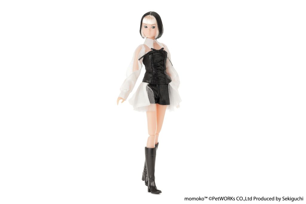 モモコドール】momoko DOLL GIRL POP blue star B&W Ver. | ぬいぐるみ