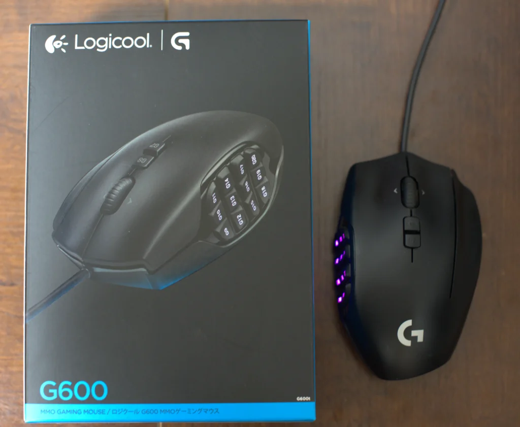 Logicool G600レビュー｜多ボタンMMOマウスの決定版！選んだ理由や設定