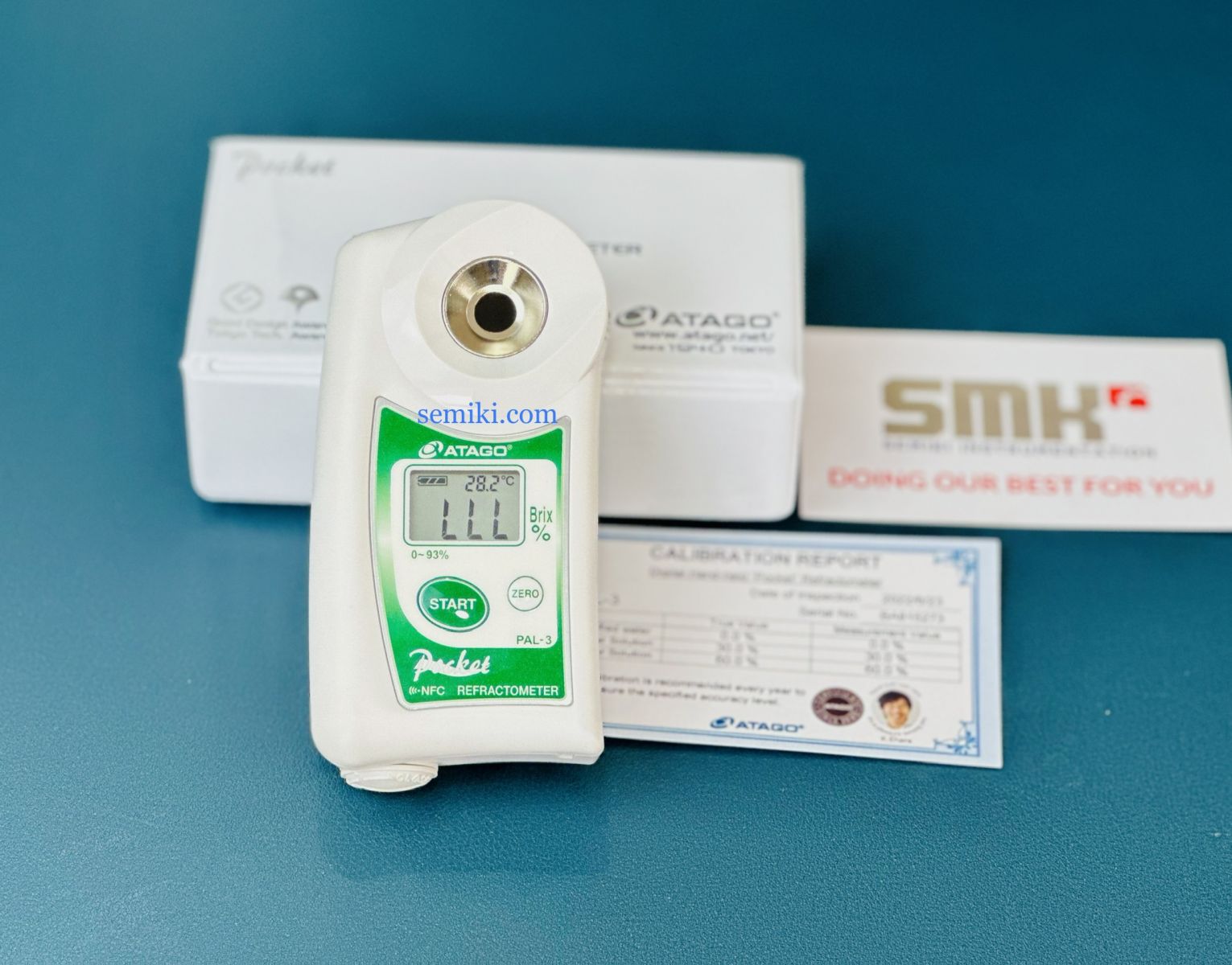 電子糖度屈折計 ATAGO PAL-3 (0.0～93.0 %) » SEMIKI.COM