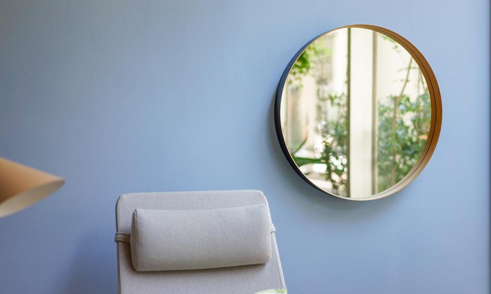 ZERO ミラーL φ58cm / ブラックTeori（テオリ） | 公式通販 家具・雑貨