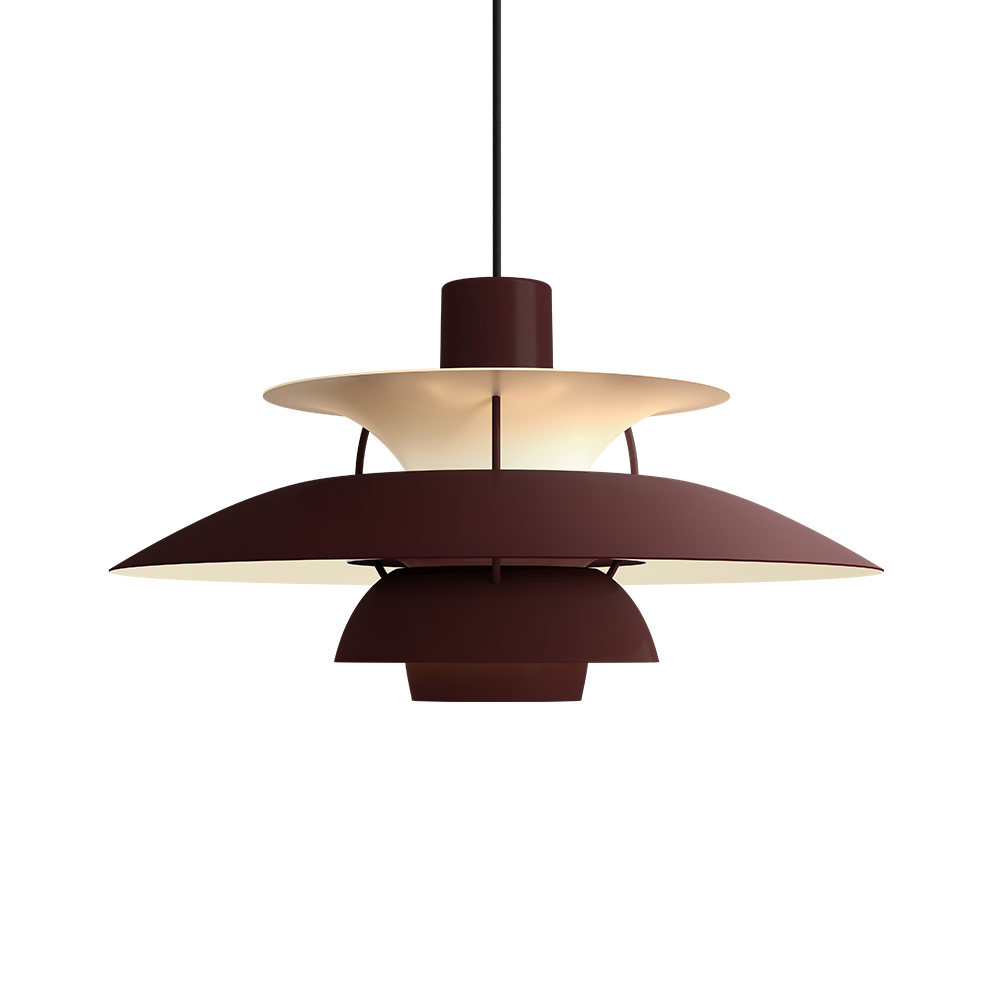 PH 5 モノクローム ペンダントライト / バーガンディーLouis Poulsen