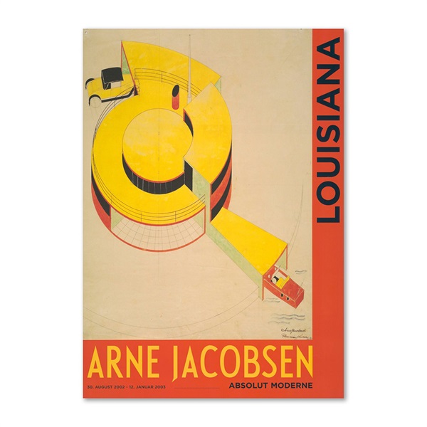 ルイジアナ近代美術館ポスター / House of the future (1929) / Arne