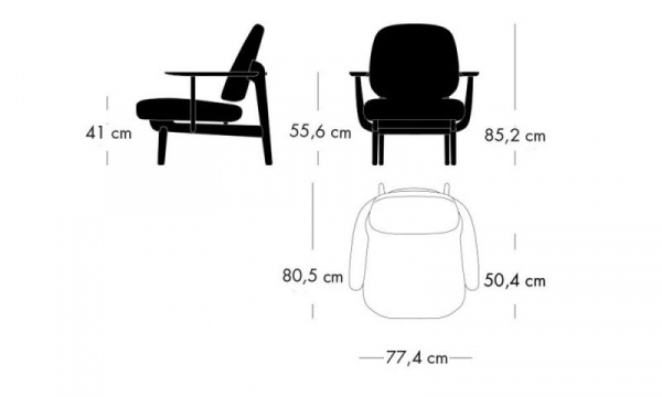 フレッド JH97 / クリスチャンハウンFRITZ HANSEN（フリッツ・ハンセン