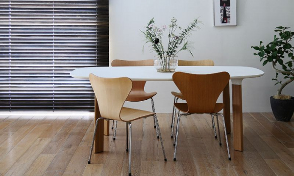 セブンチェア 3107 / ナチュラルウッド オーク / クローム脚FRITZ