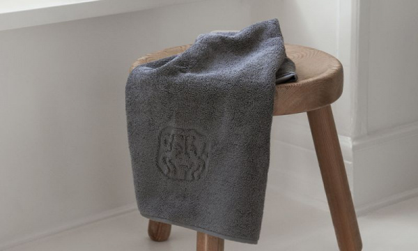 ゲストタオル ダマスクテリー 40×70cm / ライトグレーGeorg Jensen