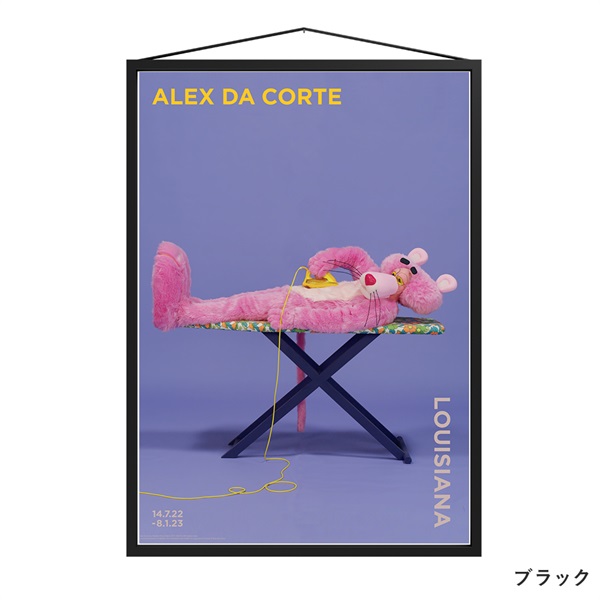 ルイジアナ近代美術館ポスター / Rubber pencil devil (2019) -pink