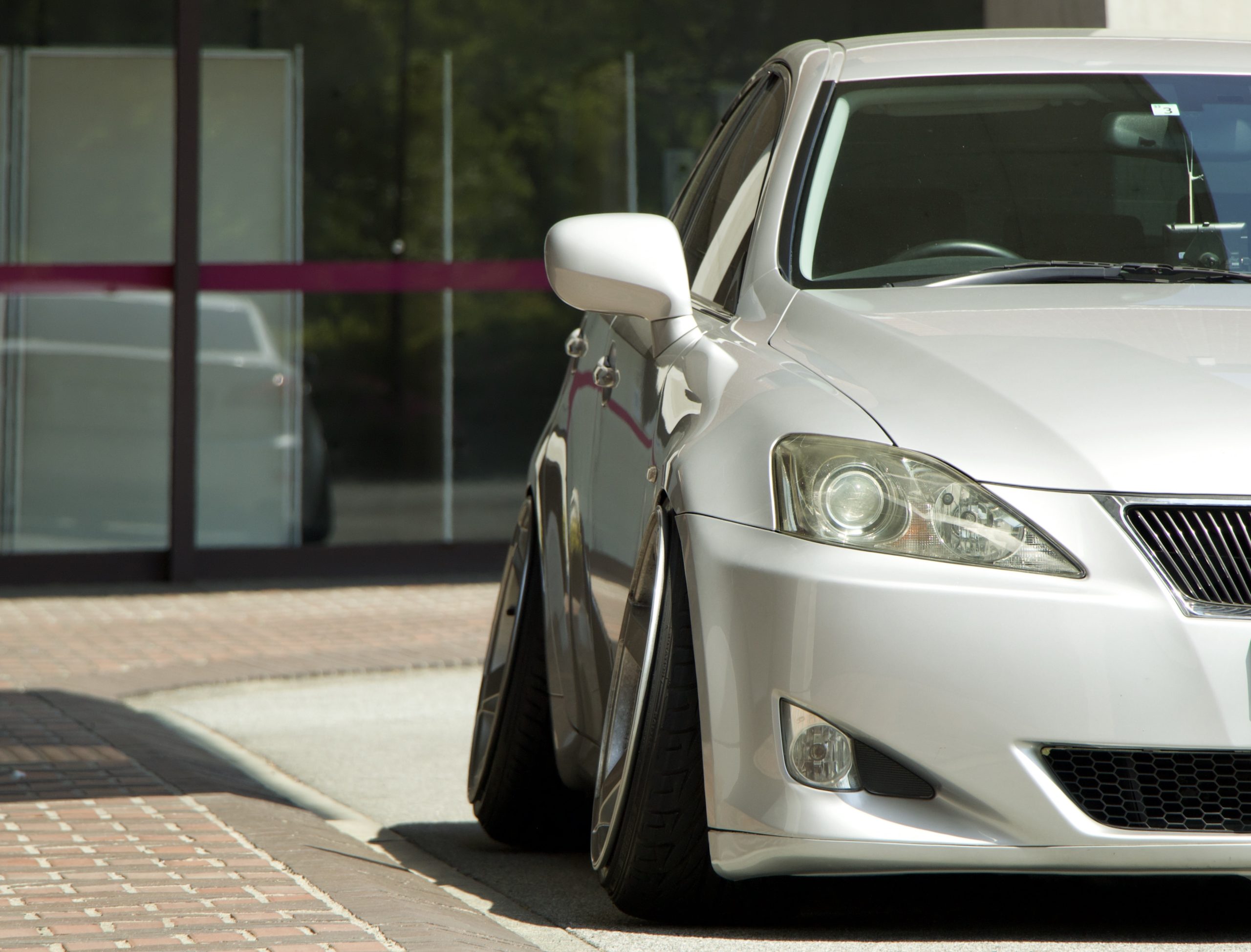 IS（gse20）にクラウンのナックルを入れるとキャンバーが付くハナシ