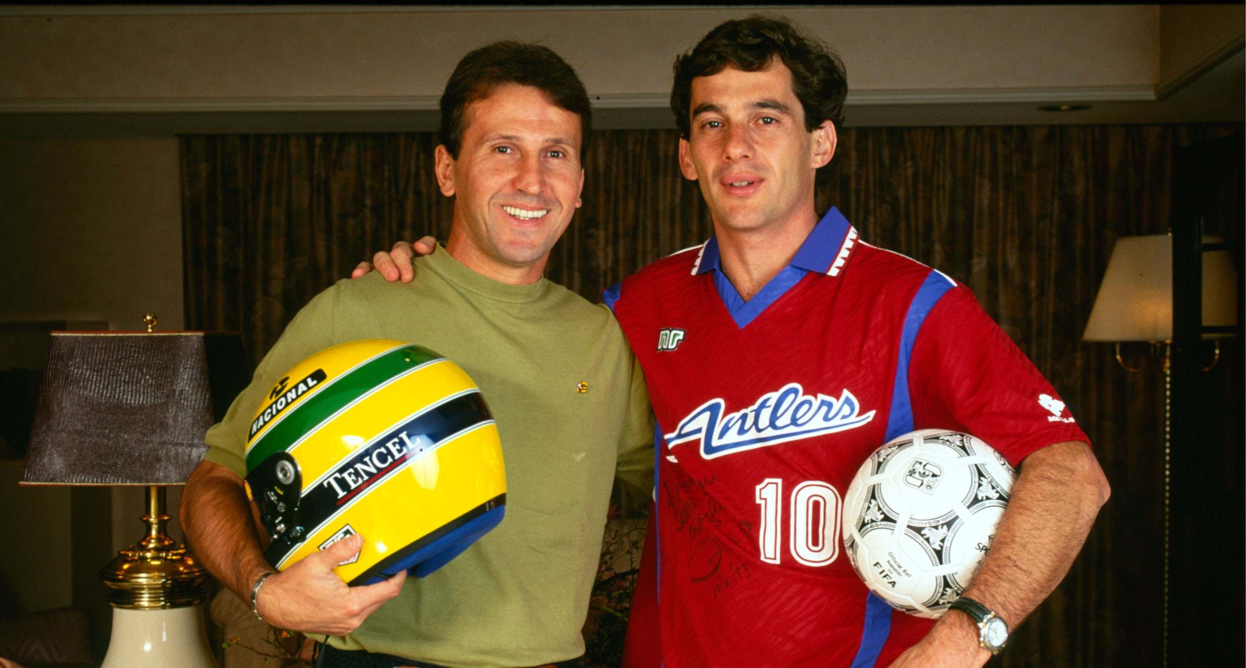 Senna and Zico: a special conversation between idols in Brazil and