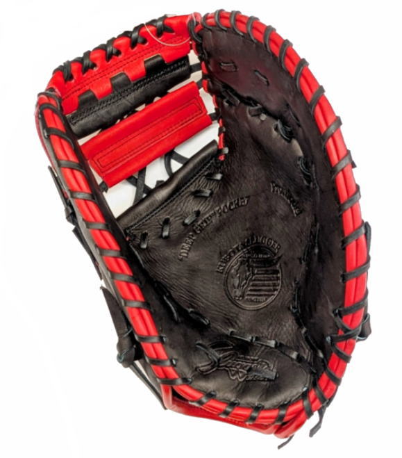 センスポ】久保田スラッガー 軟式ファーストミット KSF-INB レッド