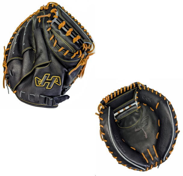 センスポ】ハタケヤマ最高級硬式キャッチャーミット Q-OK 高校野球対応