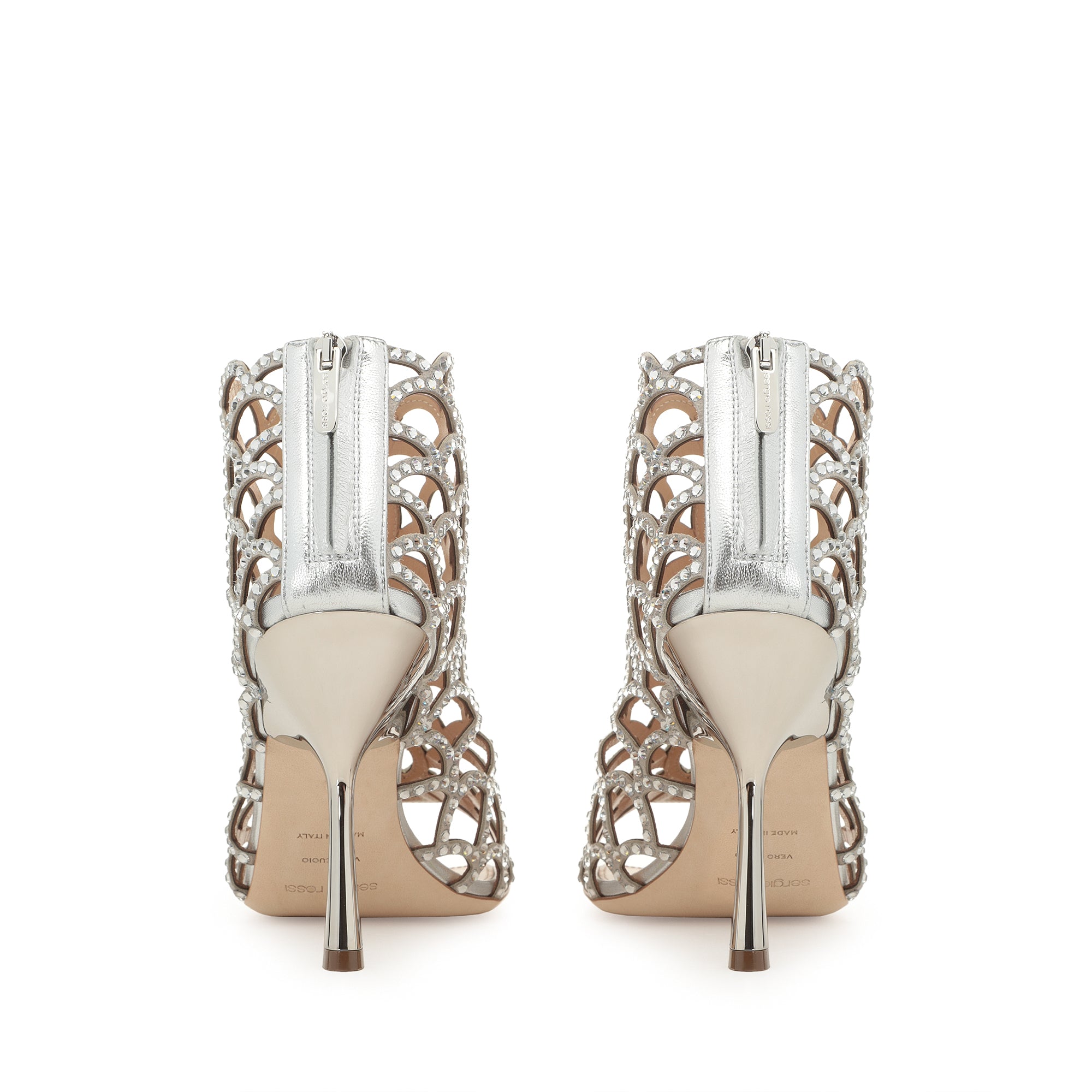Mermaid Bridal Sandal - Silver | Sergio Rossi
