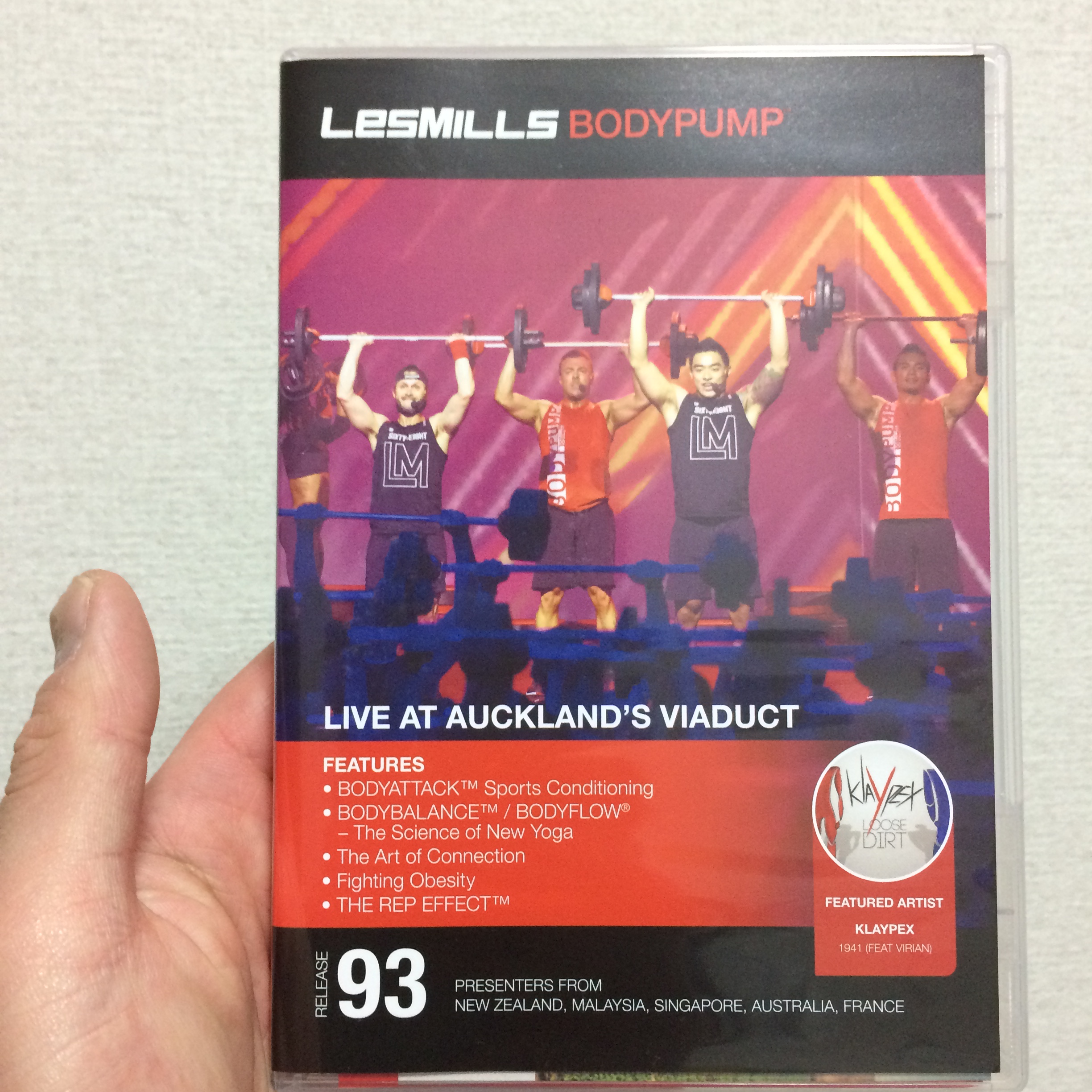 ボディパンプ 93 曲 試聴