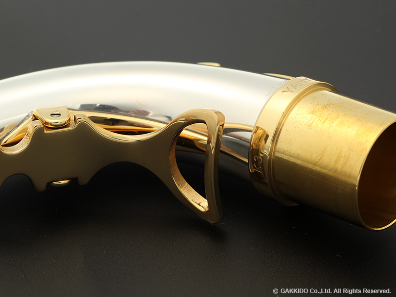 Yanagisawa アルトサックス用ネック AKz3 銀製 クリアラッカー仕上げ