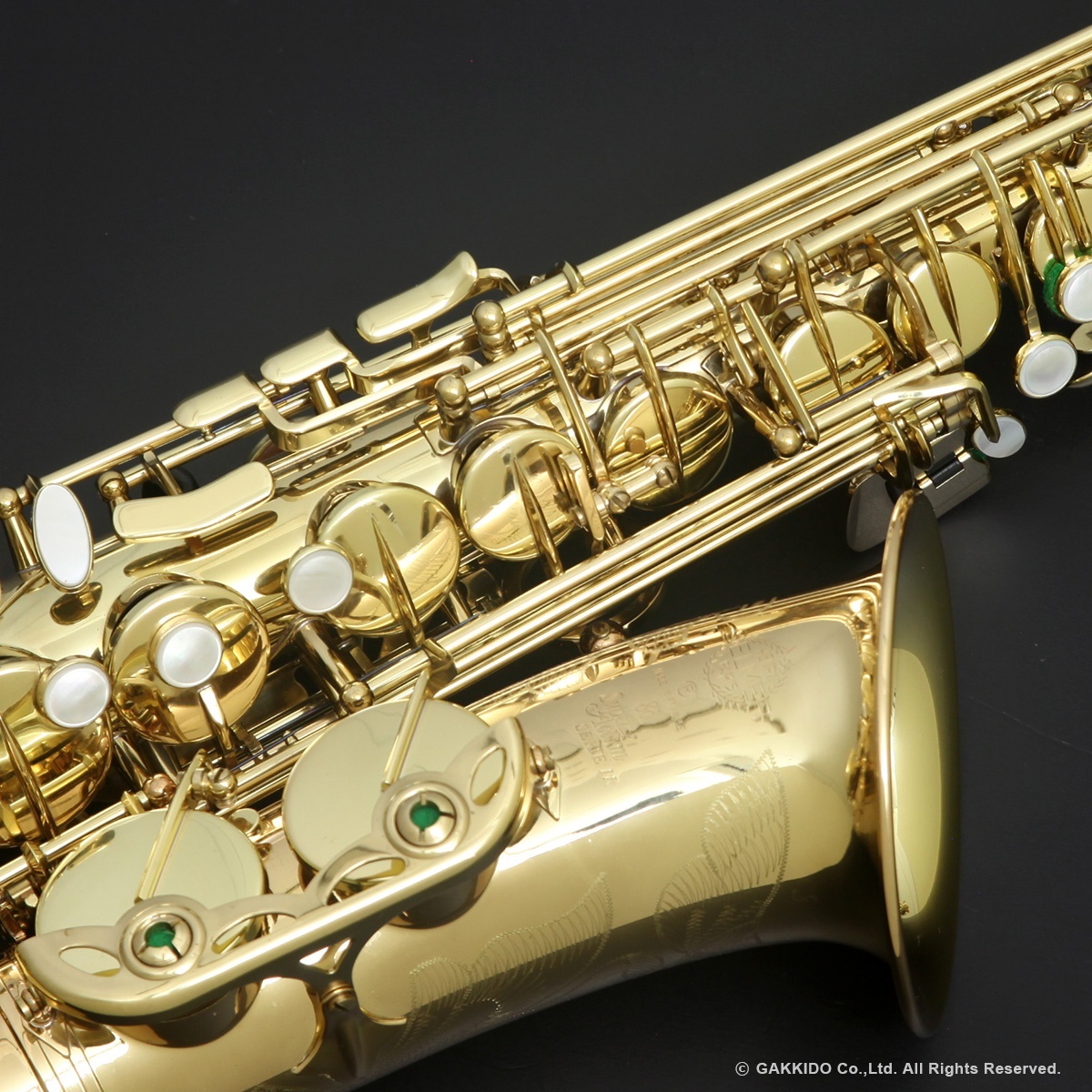 H.SELMER Super Action 80 SERIE II Alto Sax Lacquer Finish Serial