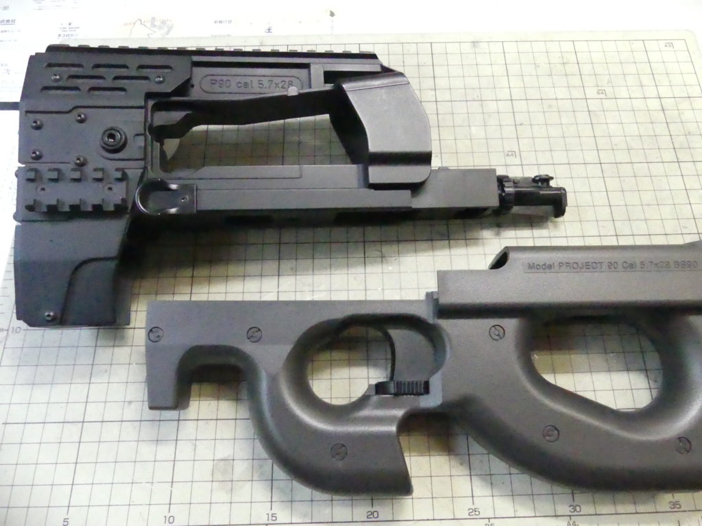 □SAATカスタムブログ□東京マルイ P90 分解＆カスタム | サバイバル